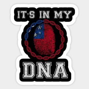 Samoa  It's In My DNA - Gift for Samoan From Samoa Sticker